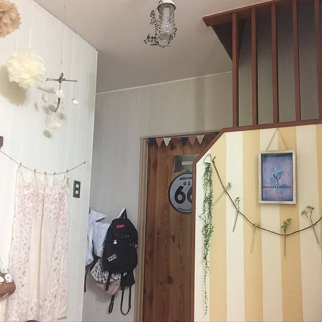 玄関/入り口/DIY/ハンドメイドのインテリア実例 - 2016-11-20 22:28:53