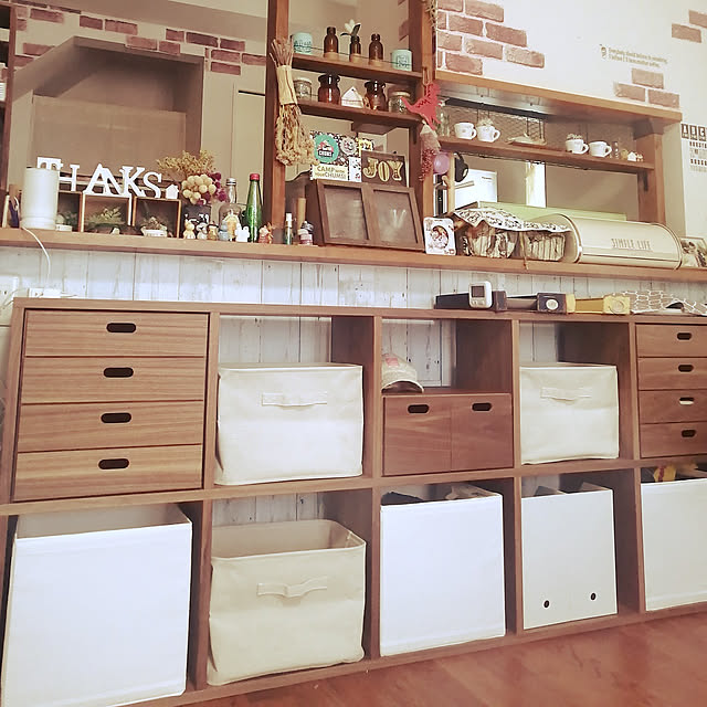 DIY スタッキングシェルフのインテリア・手作りの実例 DIY スタッキングシェルフのインテリア・手作りの実例