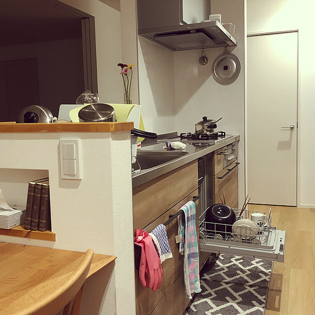 リンナイ食洗機/キッチンリセット/クリナップ ステディア/キッチンのインテリア実例 - 2022-06-05 04:29:05