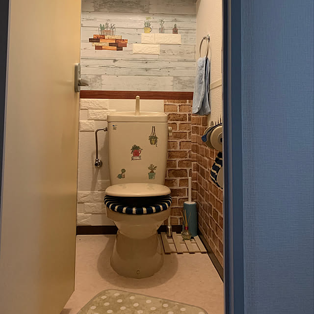 100均/ダイソー/ナチュラル/バス/トイレのインテリア実例 - 2019-03-28 11:42:30
