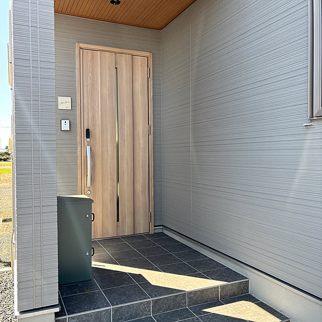 玄関/入り口/玄関ドアキー/スマートロック/一戸建て/平屋...などのインテリア実例 - 2025-04-17 19:16:09