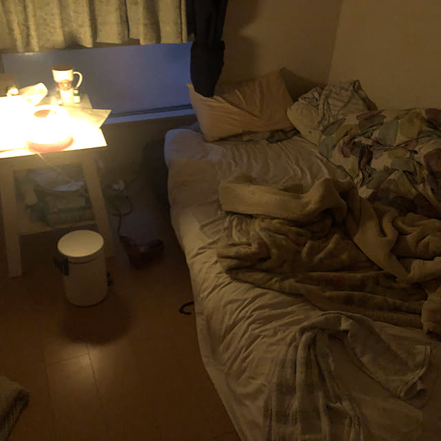 一人暮らし/北欧/IKEA/ベッド周りのインテリア実例 - 2020-11-11 22:43:45