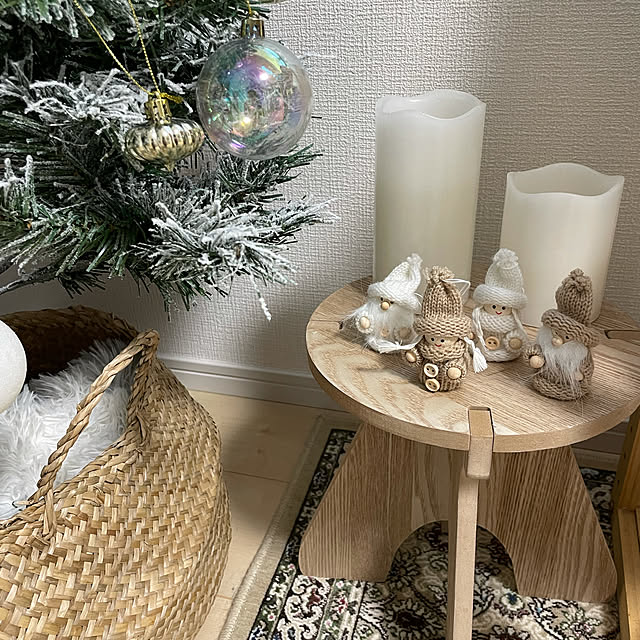 クリスマスツリー/クリスマスディスプレイ/いいね、フォロー本当に感謝です♡/雑貨大好き♡/スリーコインズ...などのインテリア実例 - 2021-11-04 15:59:35