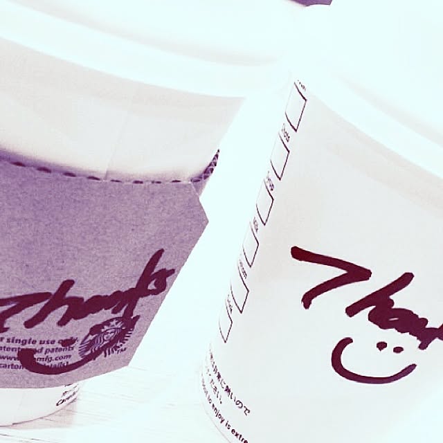 キッチン/嬉しい/Starbucks/スタバ/持って帰るんっ♬のインテリア実例 - 2013-09-24 21:03:11