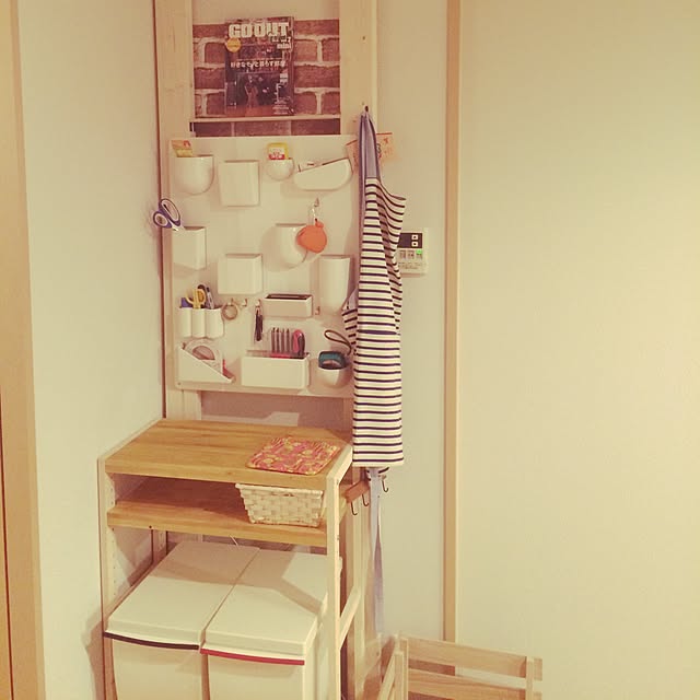 キッチン/DIY/カフェ風/セリア/北欧のインテリア実例 - 2016-02-15 22:29:10