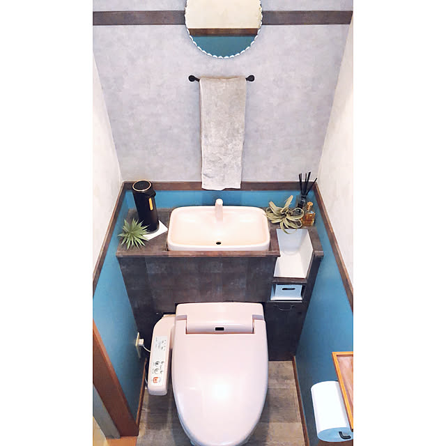 中古一戸建て/バス/トイレ/クッションフロア/錆マステ/ニトリ...などのインテリア実例 - 2021-07-17 08:45:09