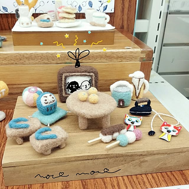 ミニチュア 昭和レトロのおしゃれなインテリア・部屋・家具の ミニチュア 昭和レトロのおしゃれなインテリア・部屋・家具の