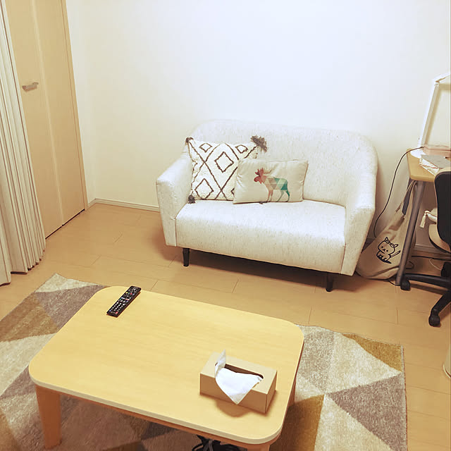ナチュラル/雑貨/一人暮らし/北欧/リビングのインテリア実例 - 2019-06-03 23:45:58