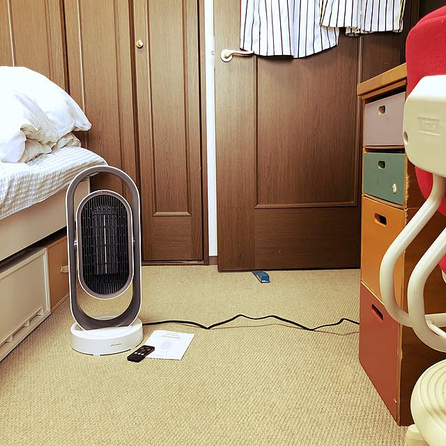暖房器具/セラミックファンヒーター/子供部屋女の子/子供部屋/野球好き...などのインテリア実例 - 2020-12-20 12:52:29