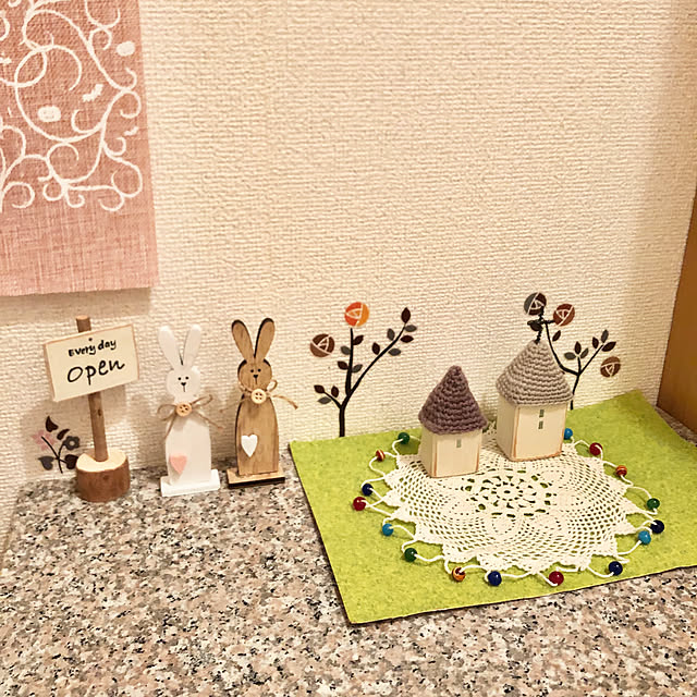 レトロ/カフェ風/セリア/カフェ風インテリア/雑貨...などのインテリア実例 - 2019-09-25 11:49:47