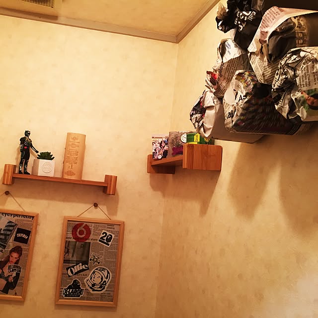バス/トイレ/100均/一人暮らし/無印良品/フェイクグリーン...などのインテリア実例 - 2016-02-10 00:18:47