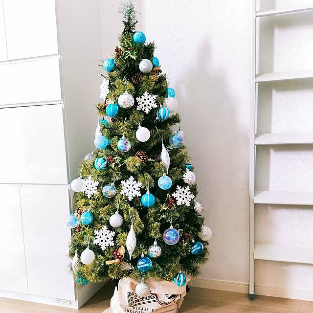 リビング/クリスマス/すっきり暮らしたい/クリスマスツリー/青も好き♡...などのインテリア実例 - 2022-11-29 10:29:38