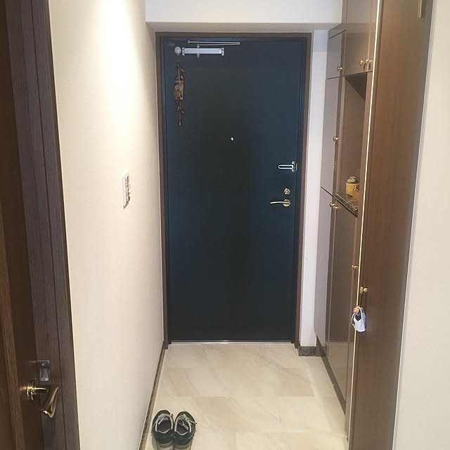 玄関/入り口/こどものいる暮らし/整理整頓/こどもと暮らす。/すっきりとした暮らし...などのインテリア実例 - 2017-03-18 12:35:56