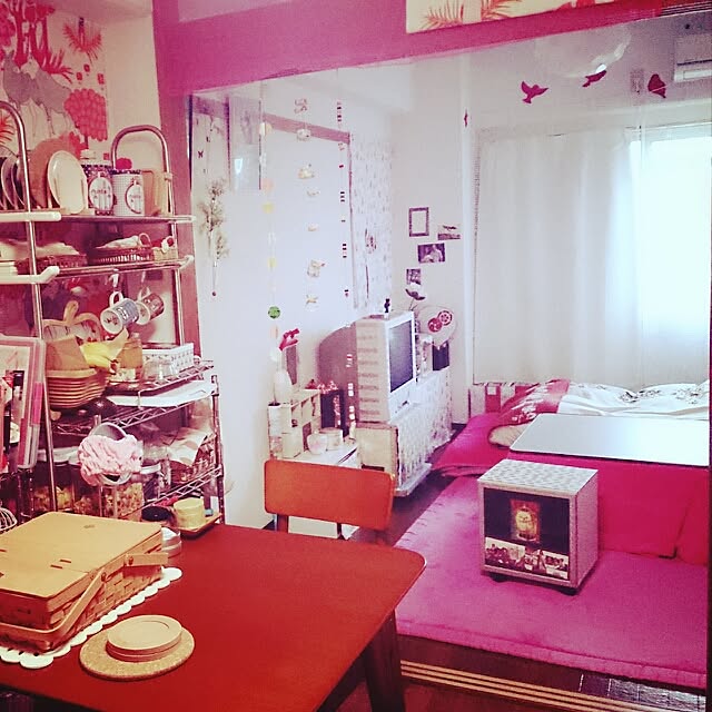 部屋全体/SINGLE HACK/100均/一人暮らし/賃貸...などのインテリア実例 - 2015-02-21 06:56:27
