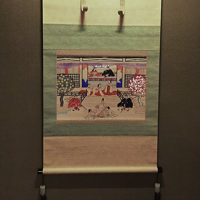 壁/天井/おひなさま/掛け軸のインテリア実例 - 2017-02-15 09:11:08
