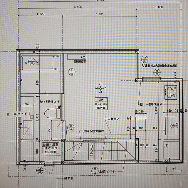 バス/トイレのインテリア実例 - 2019-03-06 00:16:24