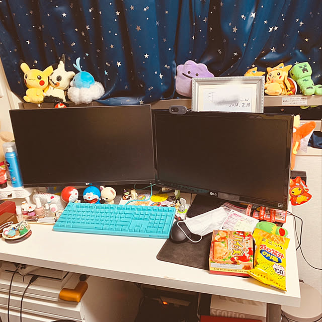 机/一人暮らし/1Kのインテリア実例 - 2019-01-06 18:04:38