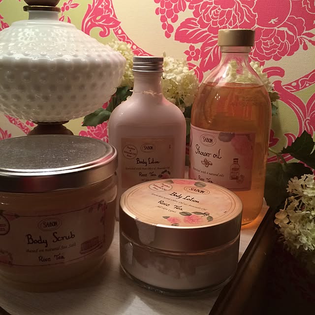 ベッド周り/SABON/IKEA/アンティーク/照明...などのインテリア実例 - 2015-04-16 01:49:19