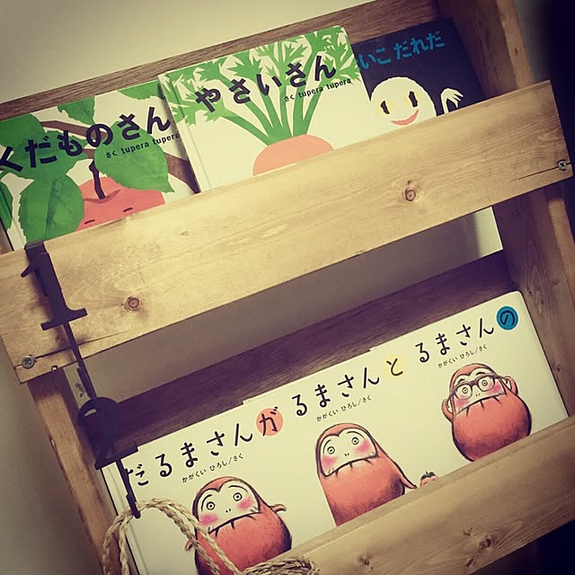 壁/天井/100均/ブックシェルフ/DIY/団地...などのインテリア実例 - 2015-05-05 10:33:51