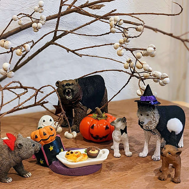 机/ハロウィン/シュライヒ/Schleich/動物フィギュア...などのインテリア実例 - 2022-10-16 13:26:57