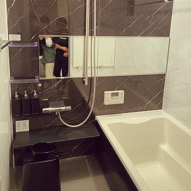 モノトーン/バス/トイレのインテリア実例 - 2021-08-13 01:16:33