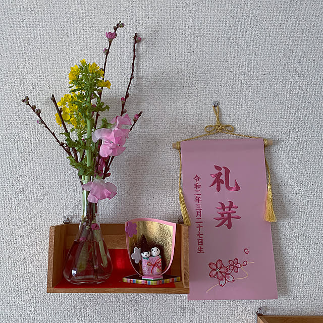 ひな祭り2022/ひな祭りディスプレイ/ひな祭り/ひなまつり/100均...などのインテリア実例 - 2022-03-01 09:21:13