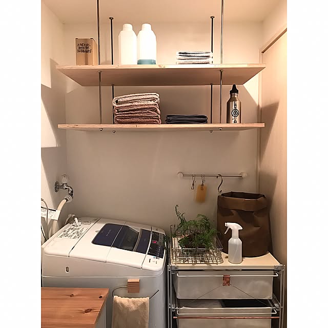 バス/トイレ/無印良品/DIY/一人暮らし/賃貸のインテリア実例 - 2017-01-04 11:49:13
