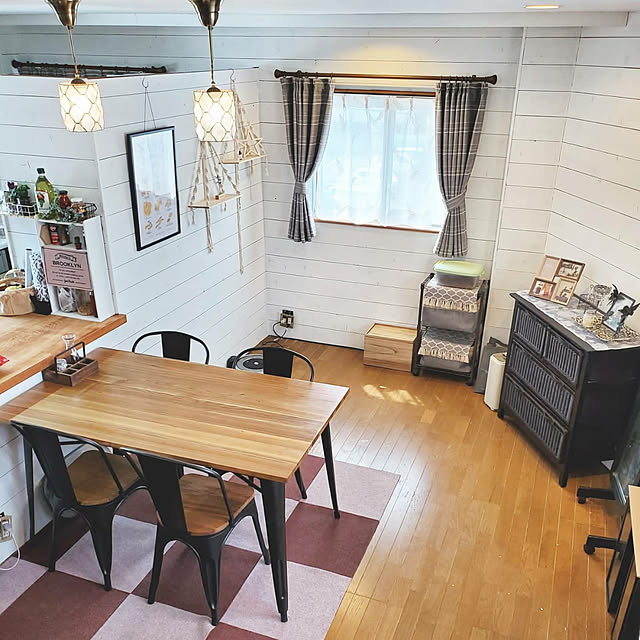 部屋全体/シャビーシック/ハンドメイド/BOHO/DIY...などのインテリア実例 - 2020-06-22 12:43:03