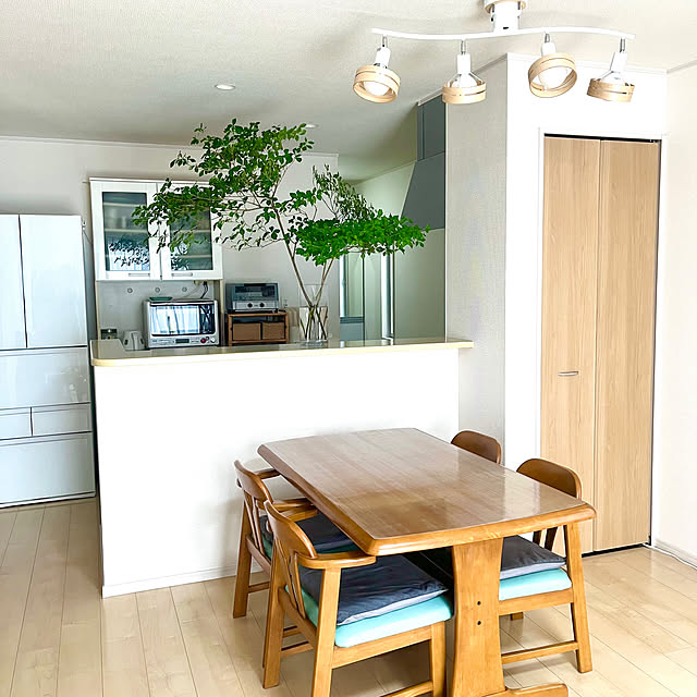 キッチン/ダイニングテーブル/建売住宅/花瓶/ドウダンツツジ...などのインテリア実例 - 2024-06-18 22:43:41