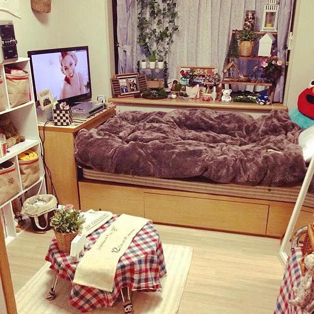 部屋全体/一人暮らしのインテリア実例 - 2015-07-09 23:42:42