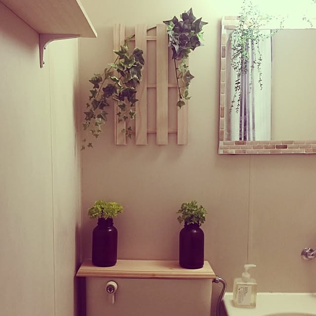 バス/トイレ/DIY/100均/ナチュラル/セリアのインテリア実例 - 2017-05-11 19:10:13