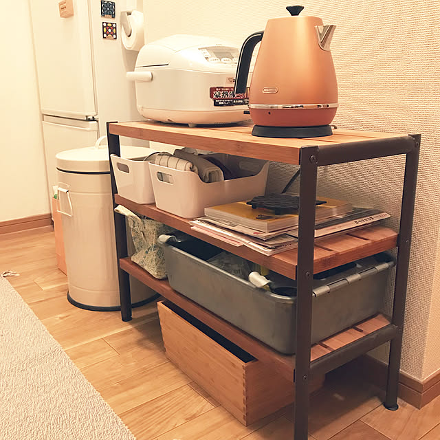 DIY 炊飯器置き場のインテリア・手作りの実例 ｜ RoomClip