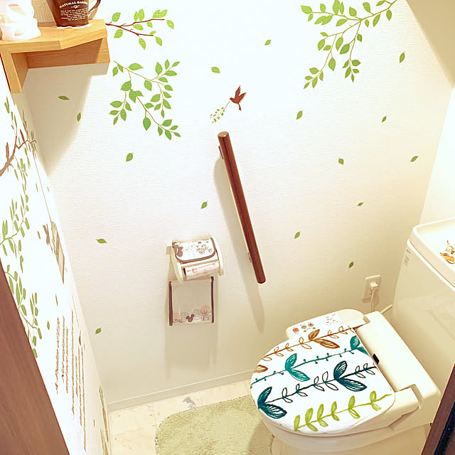 バス/トイレ/観葉植物/ナチュラル/雑貨のインテリア実例 - 2018-11-23 18:40:36