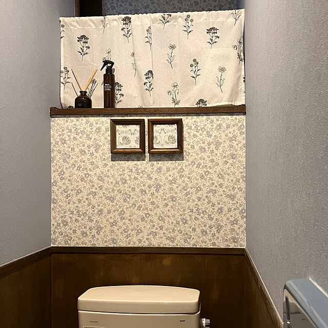 バス/トイレ/カフェカーテン/無印良品　消臭ミスト/無印良品アロマディフューザー/無印良品...などのインテリア実例 - 2025-03-15 10:26:46