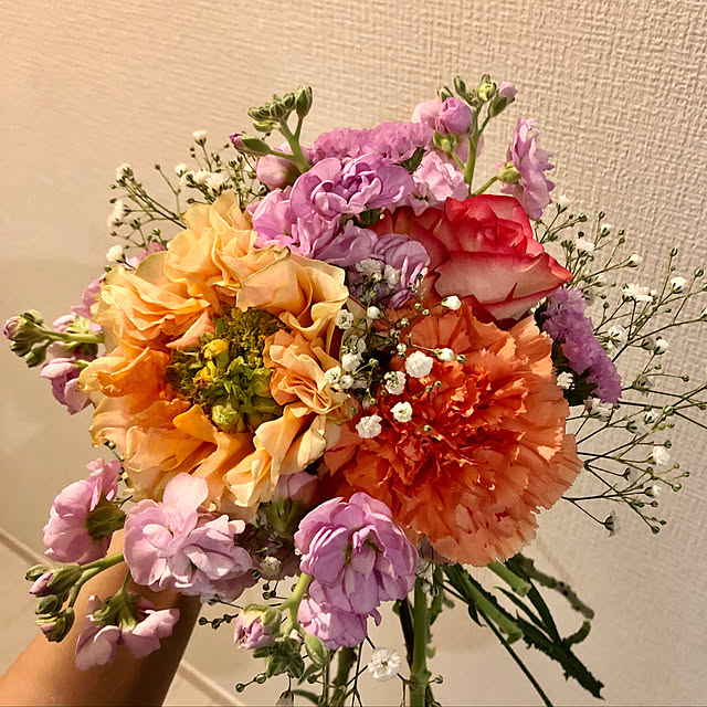スワッグ/花束/植物のある暮らし/花壇DIY/花...などのインテリア実例 - 2021-04-22 16:13:17