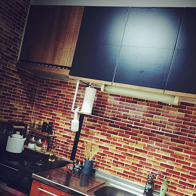 キッチン/DIY/セリア/ダイソー/100均...などのインテリア実例 - 2015-08-17 16:51:53