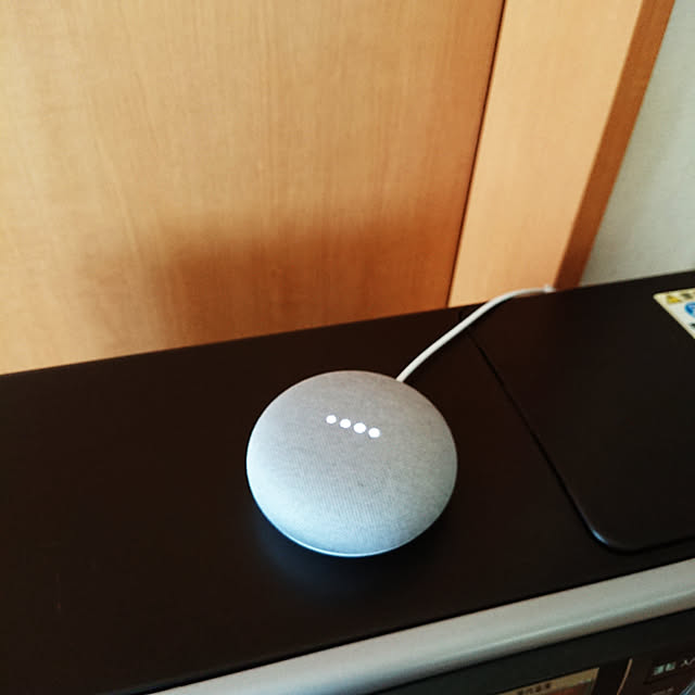 棚/Google Home mini/すっきり暮らしたい/トイプー大好き❤️/トイプードルと暮らす...などのインテリア実例 - 2019-03-18 10:08:20