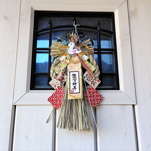 玄関/入り口/お正月/お正月飾り/お正月インテリア/注連縄...などのインテリア実例 - 2025-01-08 11:25:54