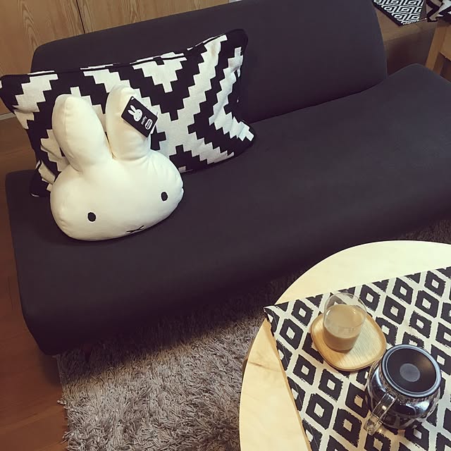 リビング/miffy/IKEA/H&M HOME/一人暮らし...などのインテリア実例 - 2017-03-08 01:31:35