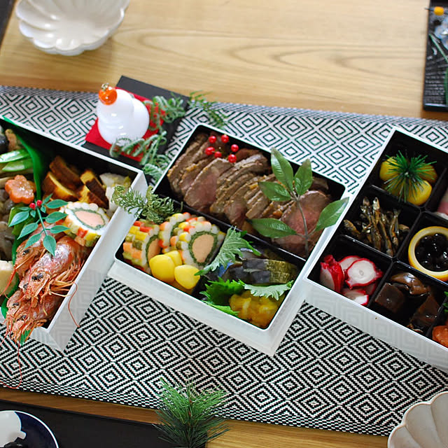 大 #ホワイト 【DEAN & DELUCA】ディーンアンドデルーカ 三段重 大 #ホワイト 【DEAN & DELUCA】ディーンアンドデルーカ 三段重