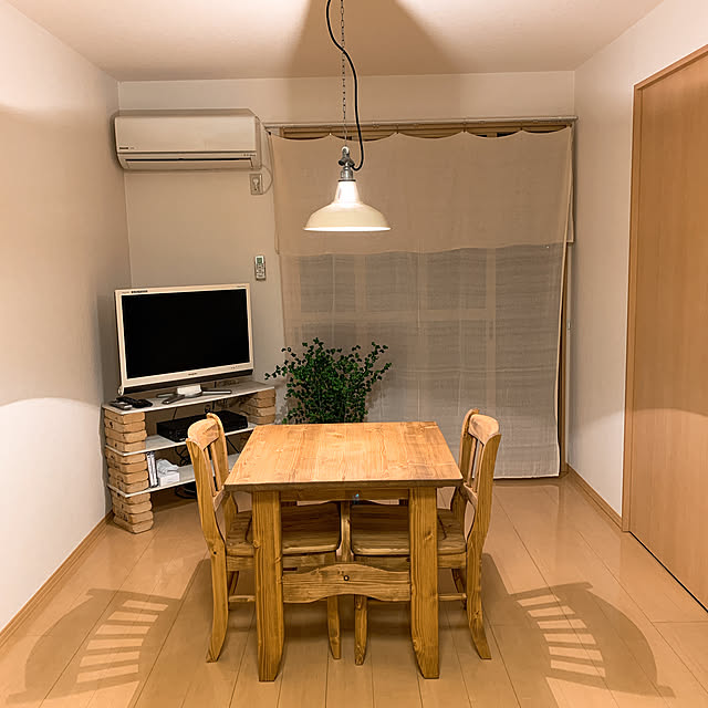ナチュラル/カフェ風/照明/リビングのインテリア実例 - 2019-10-14 13:37:32