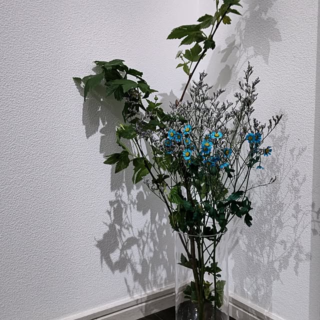 部屋全体/はなのある暮らし/はるのはな/枝物が好き/枝物を飾る...などのインテリア実例 - 2023-04-05 18:58:22