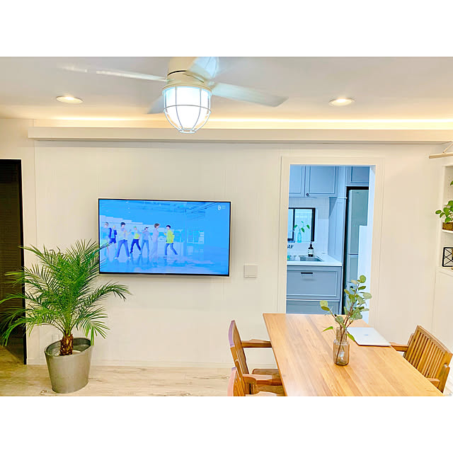 壁掛けテレビ/コレ、DIYしたよ！/セルフリノベーション/DIY/中古戸建て...などのインテリア実例 - 2021-06-01 08:25:39