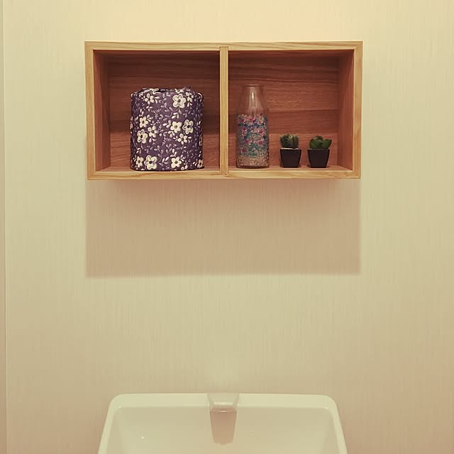 バス/トイレ/ニトリ/IKEA/多肉植物のインテリア実例 - 2017-03-20 23:37:43