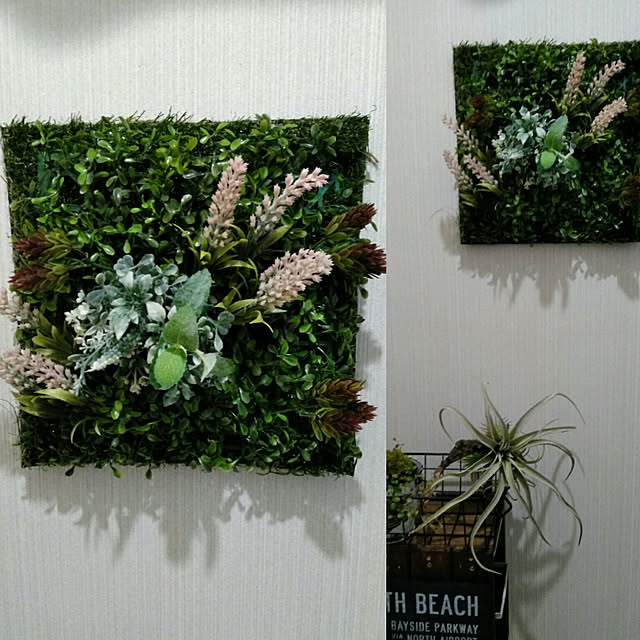 バス/トイレ/DIY/セリア/ダイソー/フェイクグリーンのインテリア実例 - 2018-04-08 14:45:16