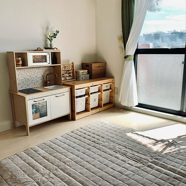 トロファスト/賃貸/ラグ/こどものいる暮らし/IKEA...などのインテリア実例 - 2021-10-24 12:02:19