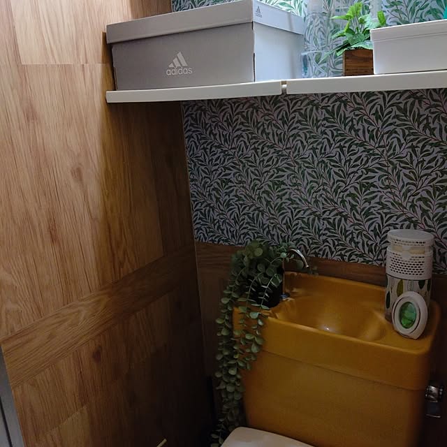 バス/トイレ/リメイクシート/古い家を少しでも暮らしやすくするDIY/100均/セリア...などのインテリア実例 - 2024-09-28 23:30:53