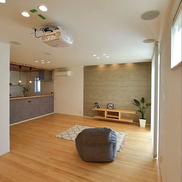 造作テレビボード/プロジェクターのある暮らし/プロジェクターのある生活/プロジェクターのある部屋/プロジェクター...などのインテリア実例 - 2025-05-14 11:32:32
