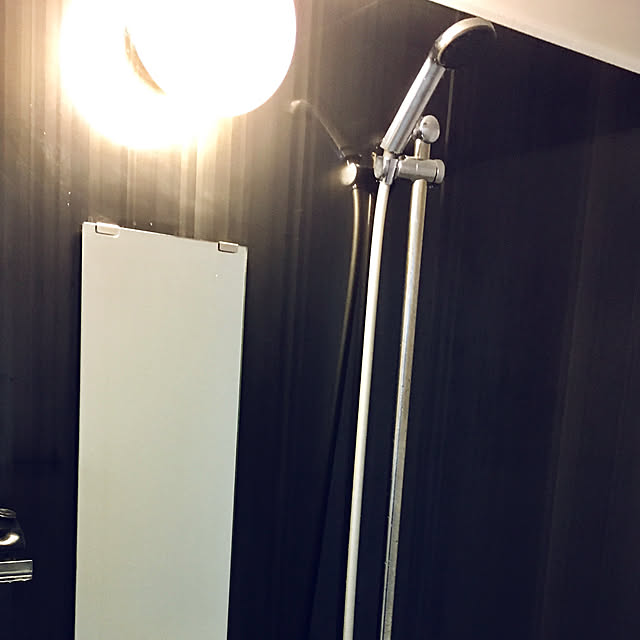 バス/トイレ/モノトーン/男前のインテリア実例 - 2018-03-26 06:44:52