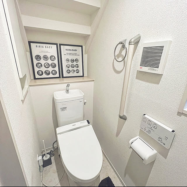 エコーポスター/ナチュラル/100均/バス/トイレのインテリア実例 - 2022-10-05 14:31:20